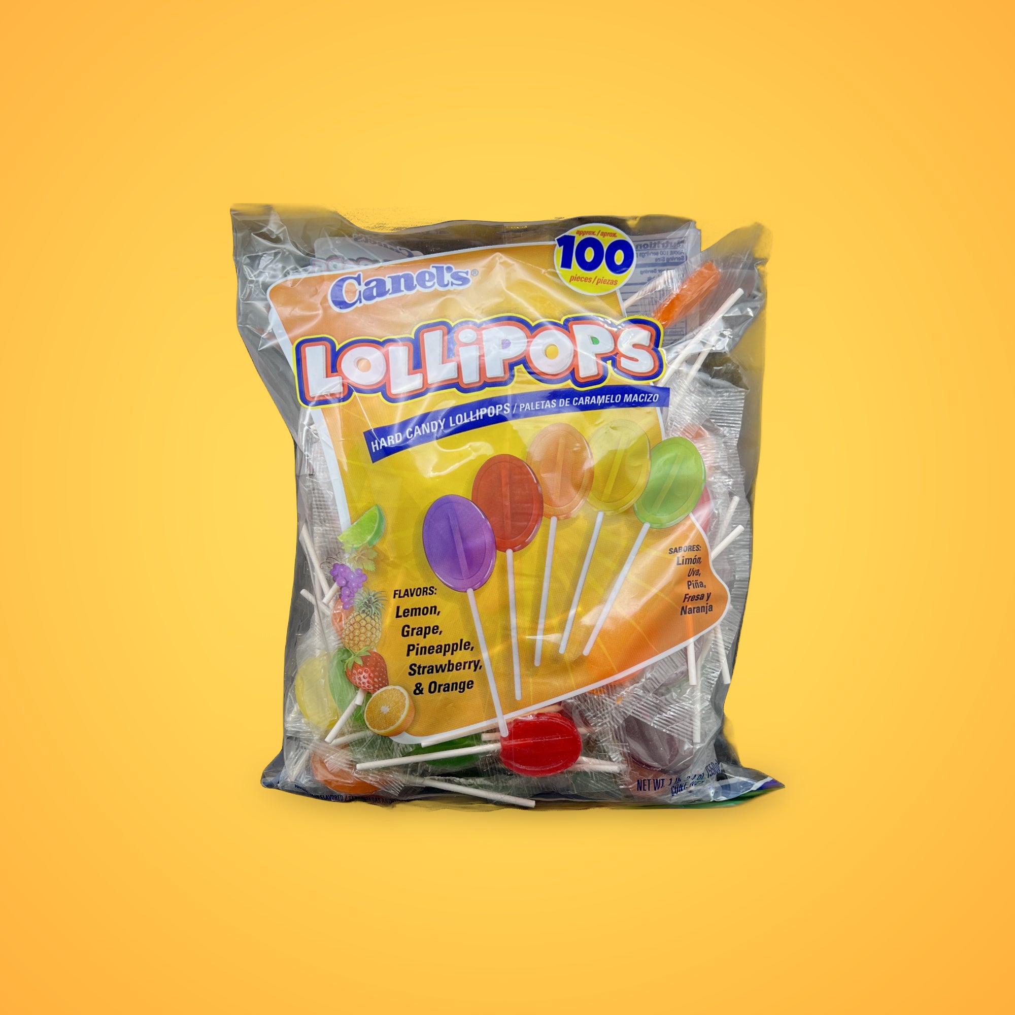 Canels Lollipops 100pc | Dulceria La Colmena