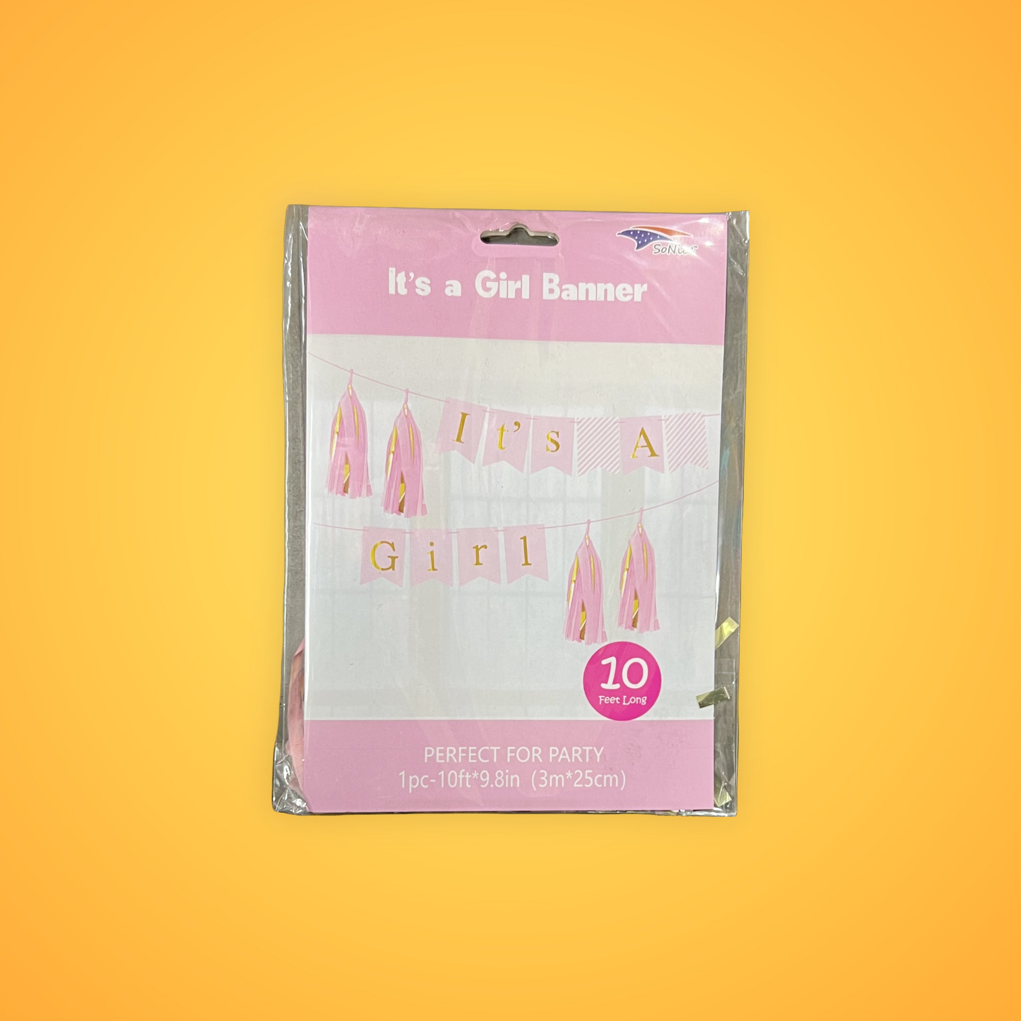 It's a Girl Banner 10ft | Dulceria La Colmena