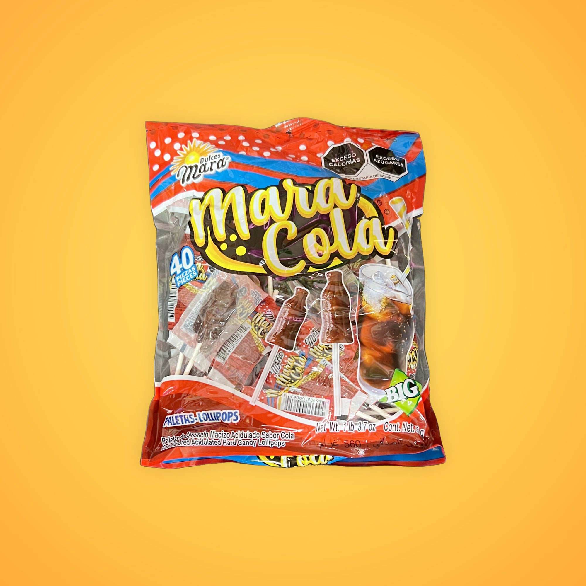 Mara Cola 40pc | Dulceria La Colmena
