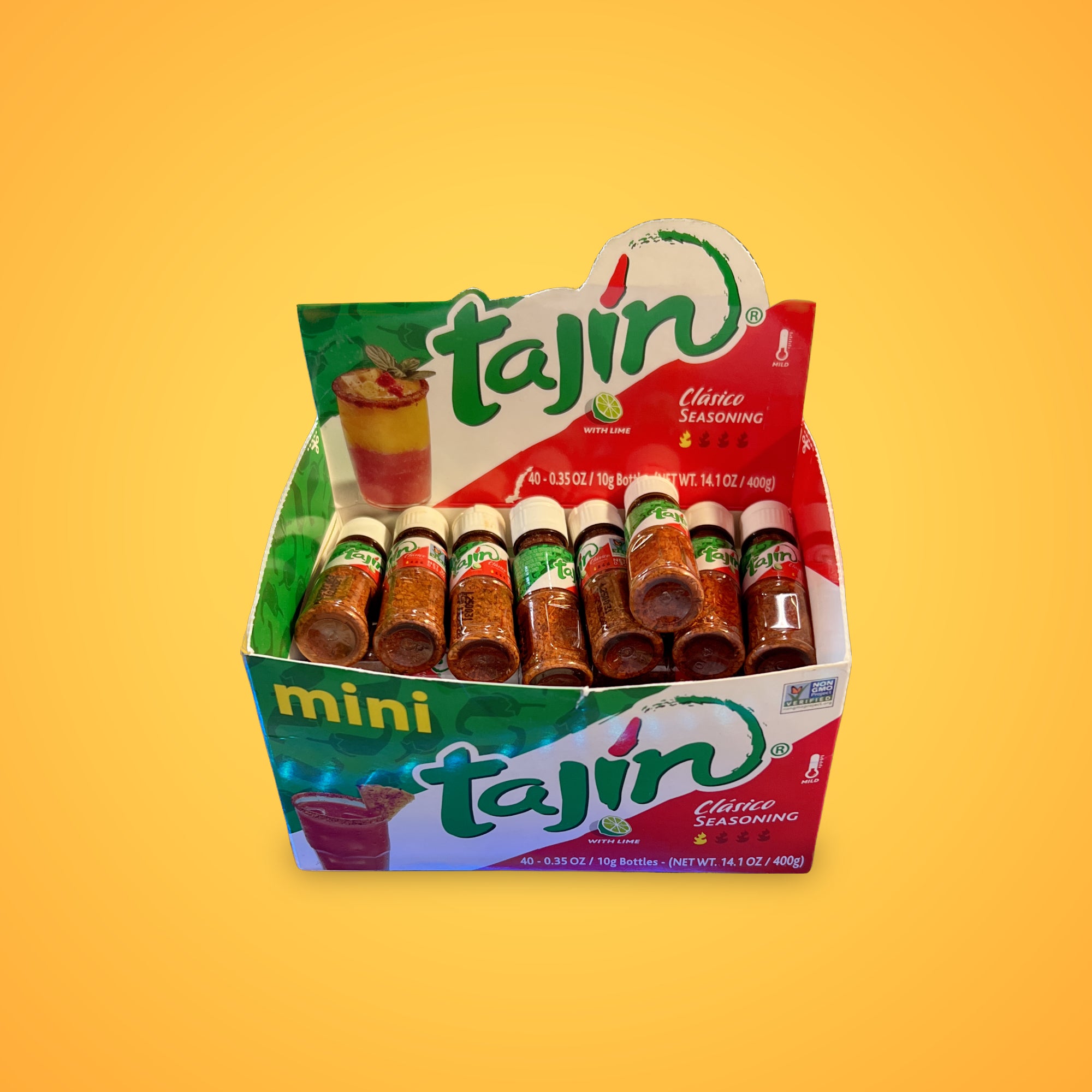 Mini Tajin Seasoning 40pc | Dulceria La Colmena