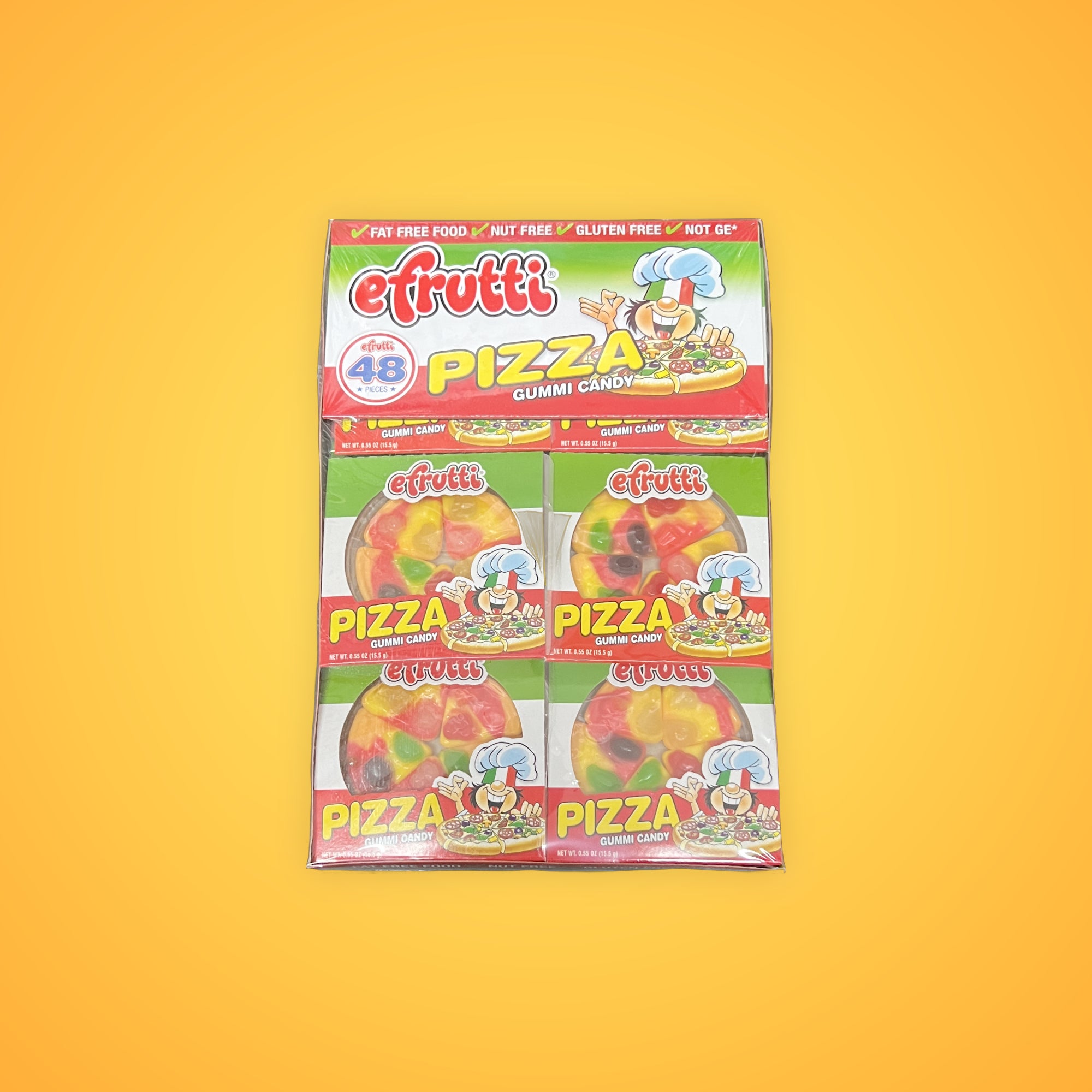 Pizza Gummi 48pc | Dulceria La Colmena